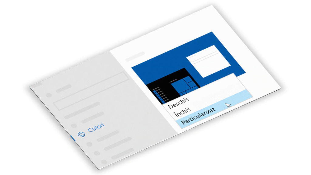 design personalizat windows 10 pro