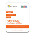 Office 2019 Professional Plus, licencja prawna stała, przez e-mai